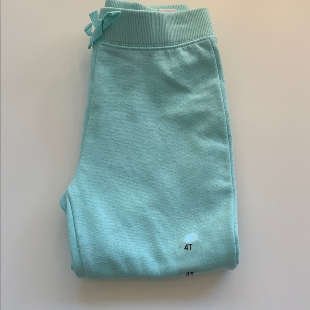 Girls Blue Sparkly joggers